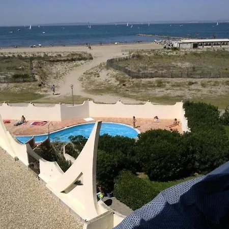 Le Chabian - Port Camargue T2 Renove, Equipe, En 1ere Ligne Mer, Sud A 50m, Piscine, Tennis, Climatise Mae-7061 Apartament