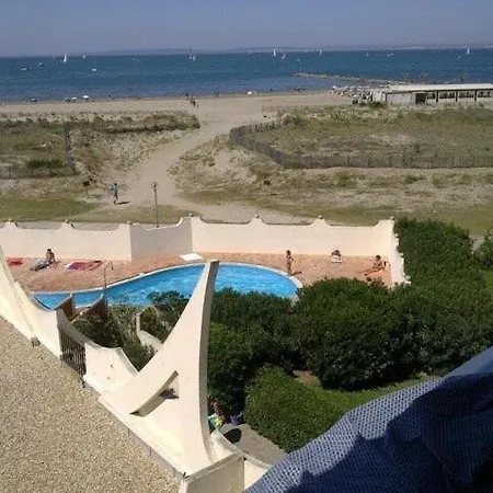 Apartmán Le Chabian - Port Camargue T2 Renove, Equipe, En 1ere Ligne Mer, Sud A 50m, Piscine, Tennis, Climatise Mae-7061