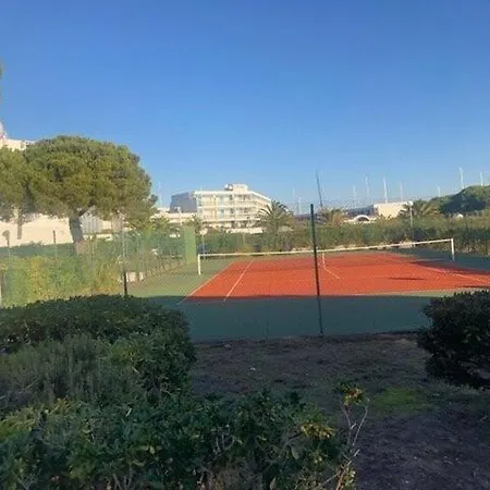 Le Chabian - Port Camargue T2 Renove, Equipe, En 1ere Ligne Mer, Sud A 50m, Piscine, Tennis, Climatise Mae-7061 Apartmán